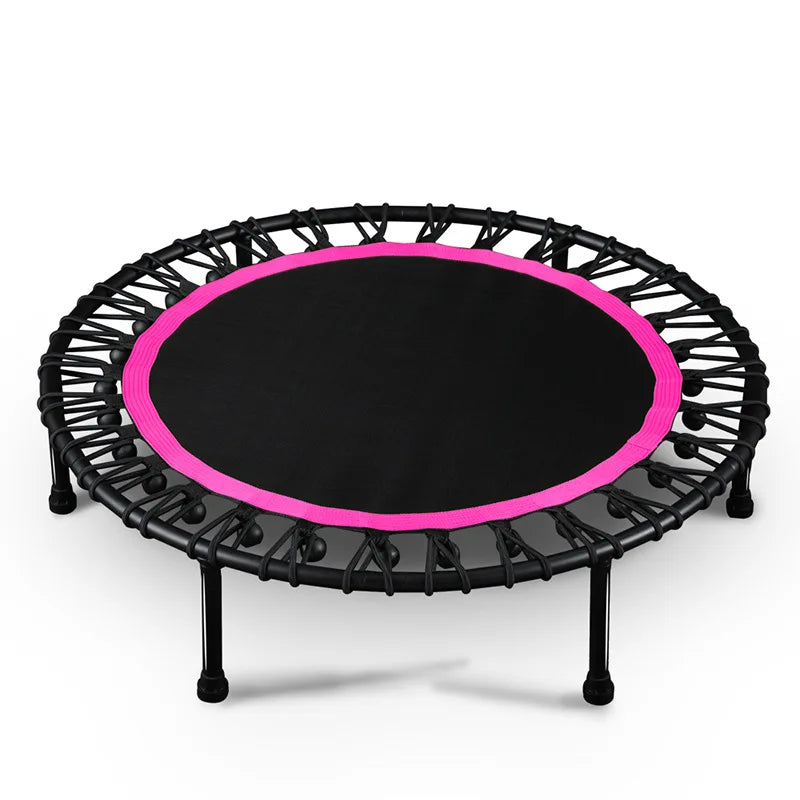 40 Inch Mini Fitness Trampoline For Adults 400bls Indoor Outdoor Silent Jumping Bed Elastic Trampolines Aerobic Exercise Workout