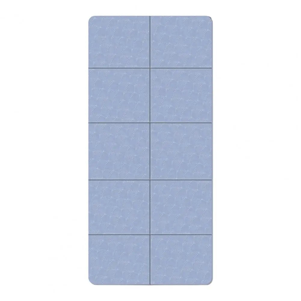 Foldable TPE Yoga Mat 6mm Non-Slip