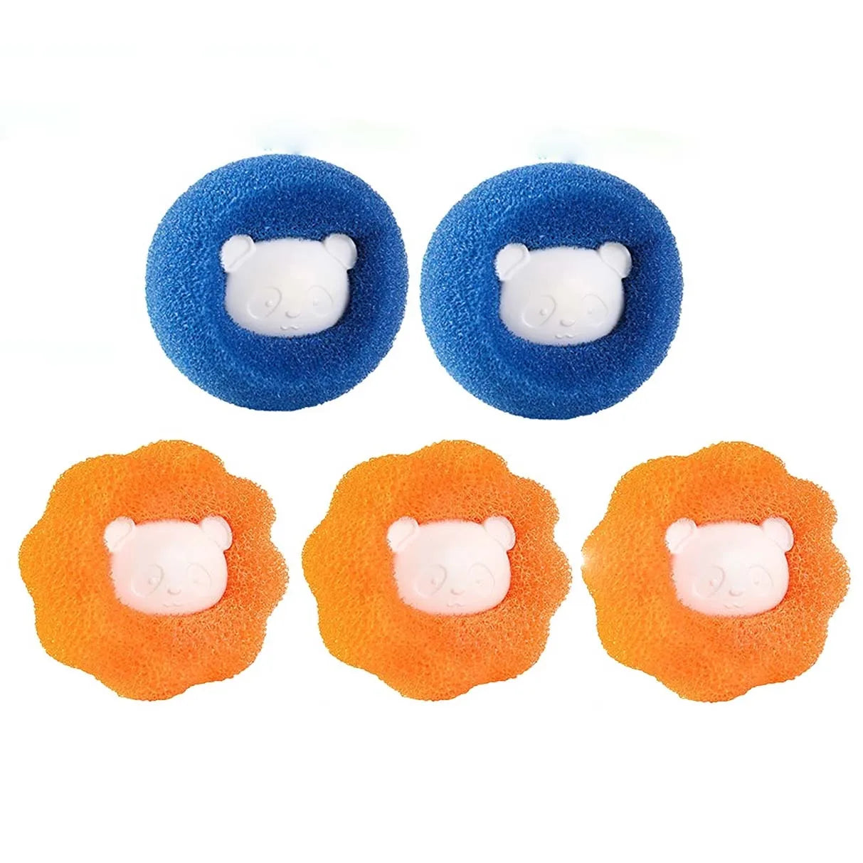 Reusable Laundry Balls Pet Hair and Lint Remover Filter (3-10 Piece Pack) for Washing Machine & Dryer