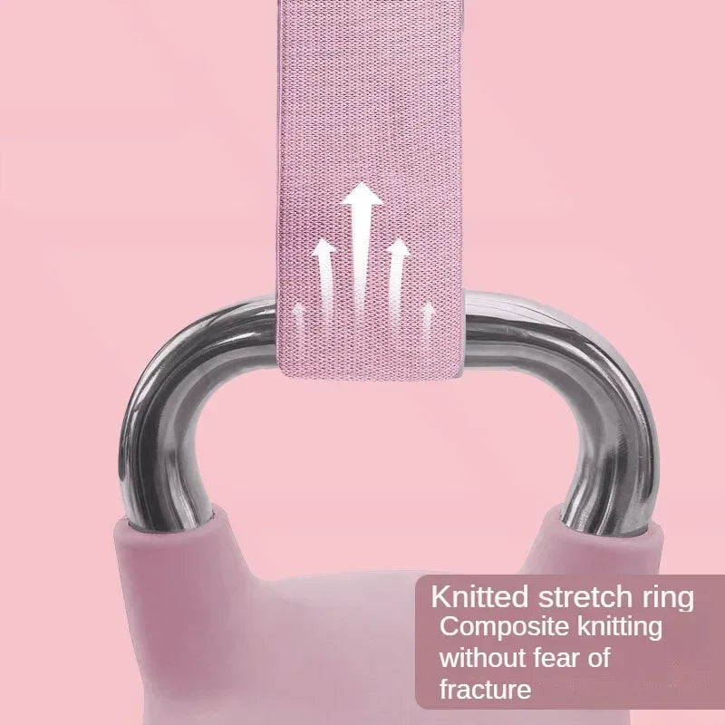 Anti-Slip Fabric Resistance Bands for Glute Activation & Hip Sculpting.