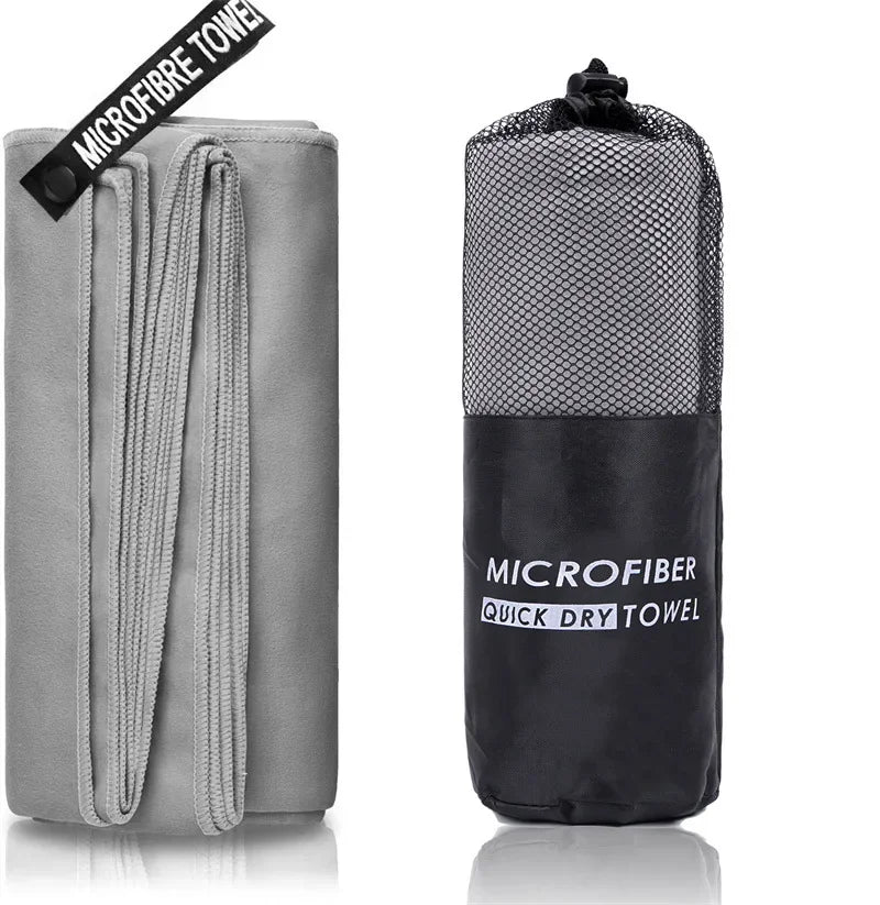 Outdoor Microfiber Quick-Drying Cooling Sports Towel – Super Absorbent Ice Towel for Fitness, Gym, Camping, and Beach (Multiple Sizes)
