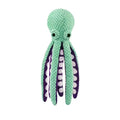 Interactive Squeaky Octopus Plush Dog Toy