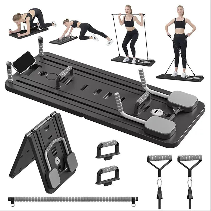 Portable Home Pilates Reformer Board