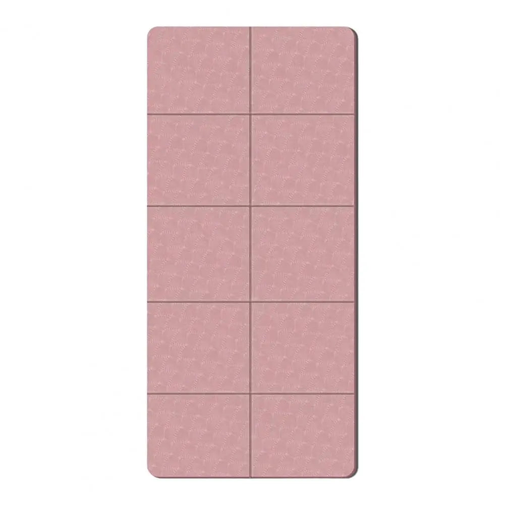 Foldable TPE Yoga Mat 6mm Non-Slip