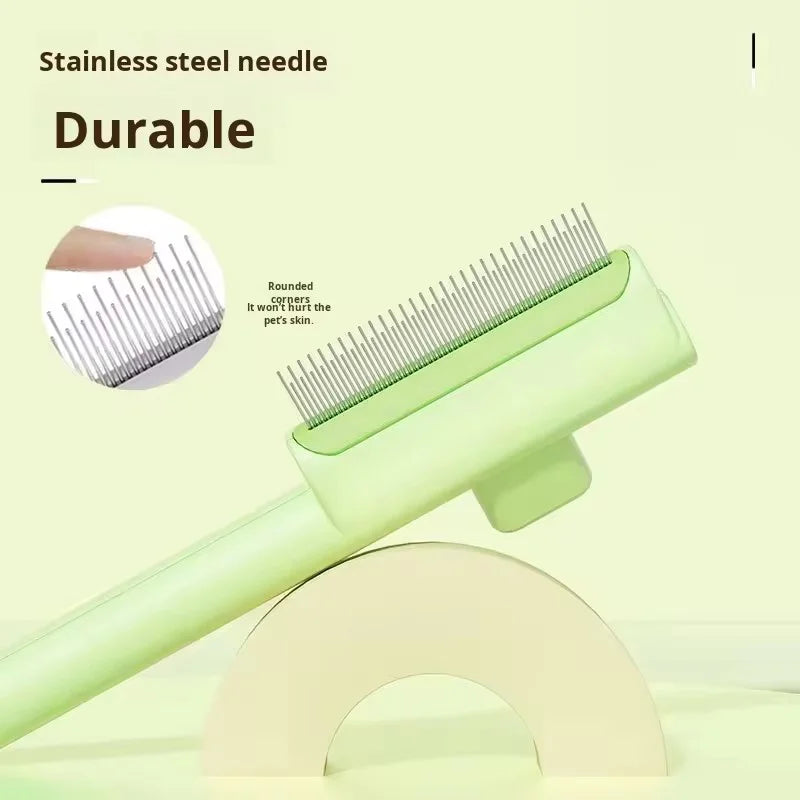 Self-Cleaning Pet Grooming Brush