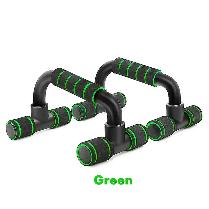 H-Shaped Ergonomic Push-Up Bars – High-Stability ABS Muscle Trainer with Sweat-Wicking Foam Grips for Home Gym, Pectoral, and Triceps Exercise