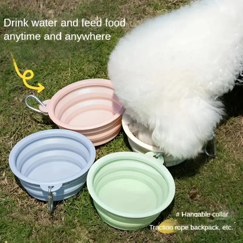 Silicone Pet Travel Bowl