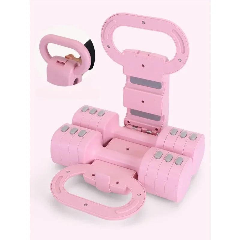 Pink Adjustable Kettlebell