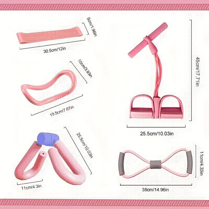 Yoga Resistance Band Set