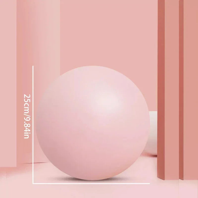 Mini Pilates Fitness Ball 25cm for Yoga & Full Body Workouts