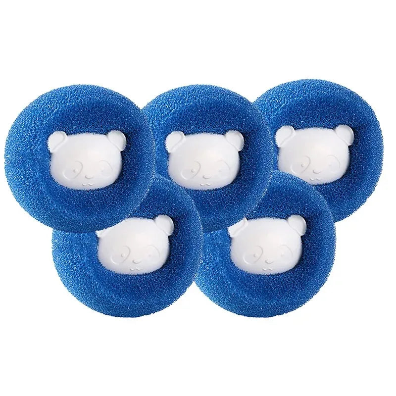Reusable Laundry Balls Pet Hair and Lint Remover Filter (3-10 Piece Pack) for Washing Machine & Dryer