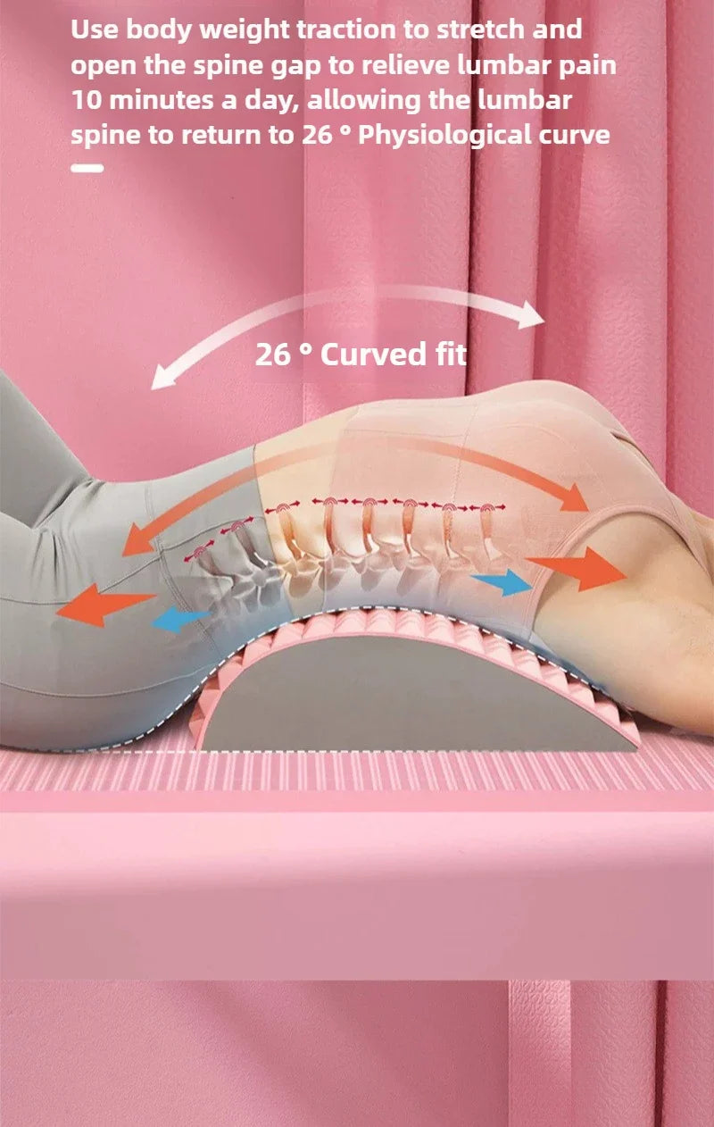 Lumbar Stretching & Back Support Pad