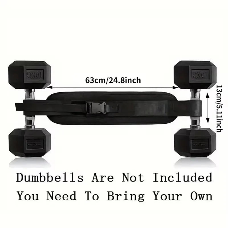 Dumbbell Exercise Belt for Hip Thrust Training