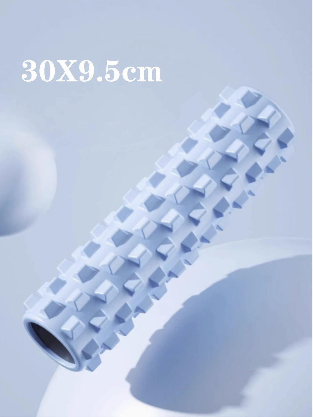Crescent Foam Roller 45×13cm for Yoga, Pilates & Muscle Relaxation