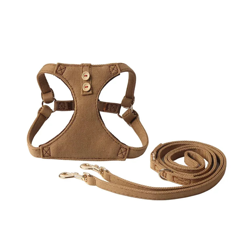 Dog Harness & Leash Set