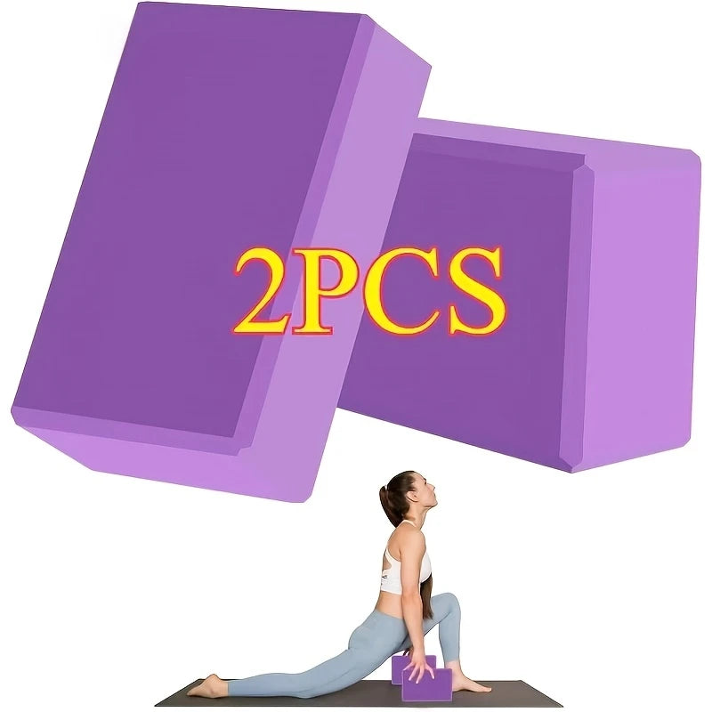 Yoga Block for Yoga, Stretching & Fitness Support