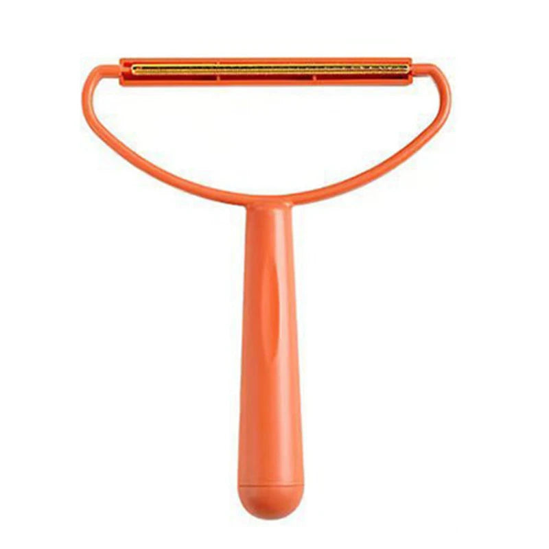 Eco-Pro Manual Fabric Shaver – Copper & Wood Lint Remover for Rugs, Wool Coats, and Upholstery.