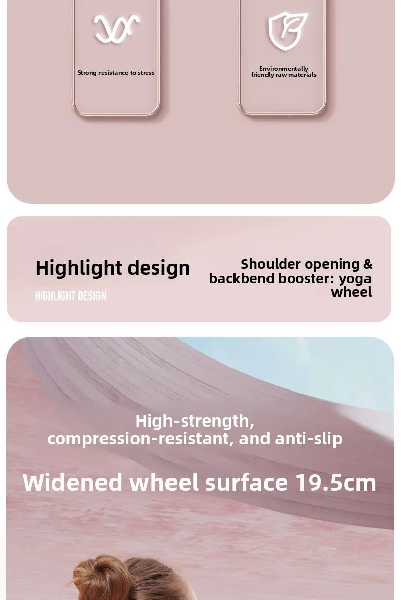 Yoga Wheel Back Stretch Ring