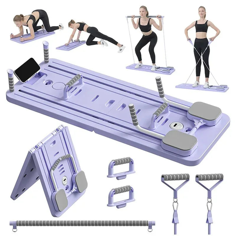 Portable Home Pilates Reformer Board