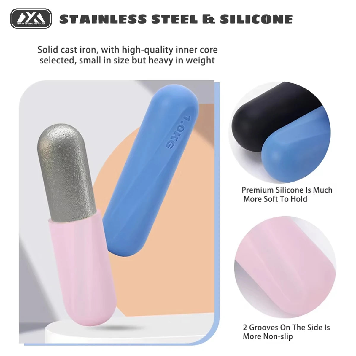 Soft Silicone Hand Weights