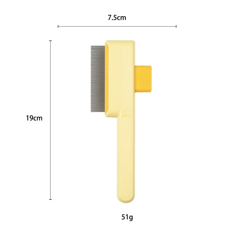Self-Cleaning Pet Grooming Brush