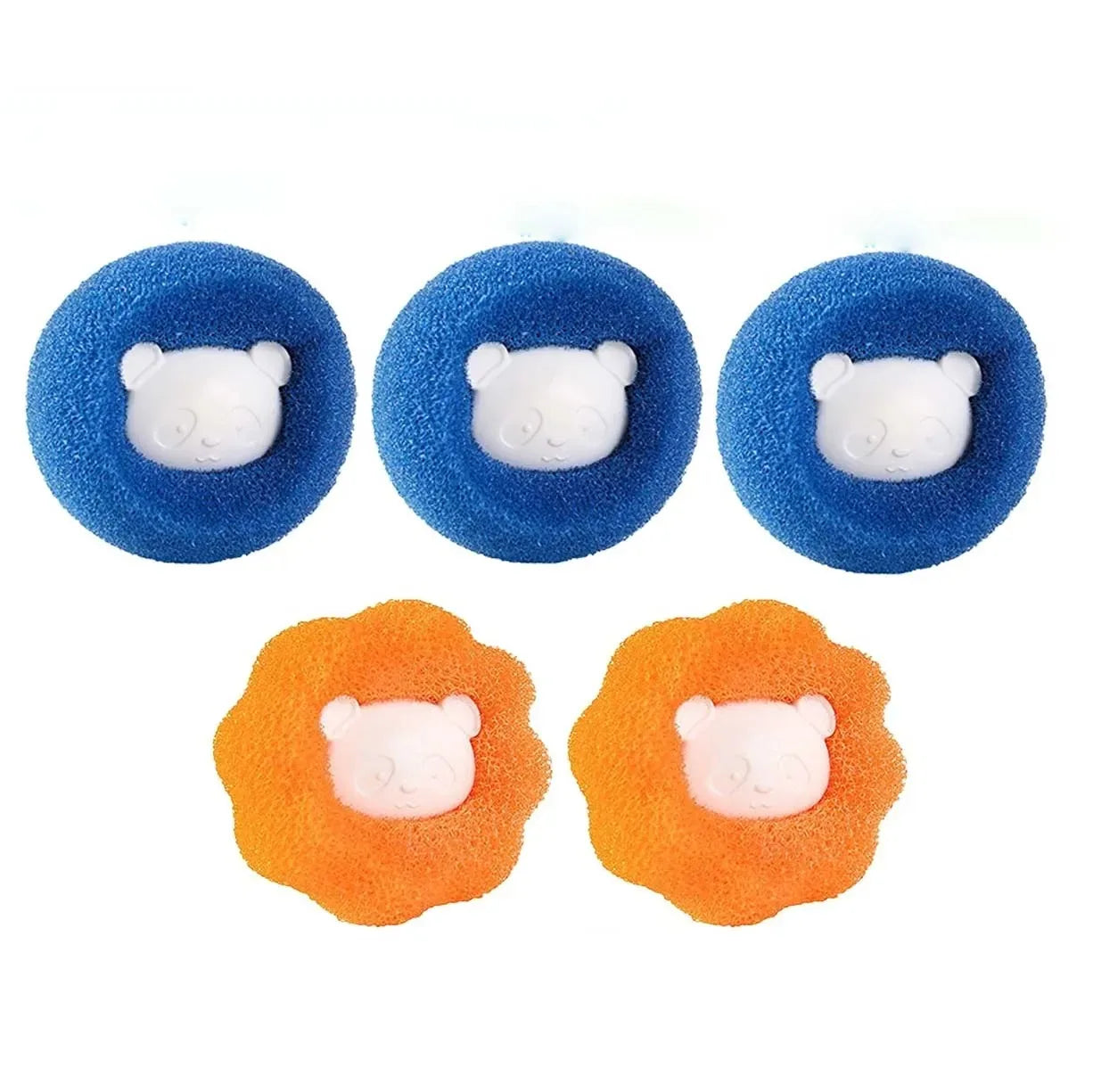 Reusable Laundry Balls Pet Hair and Lint Remover Filter (3-10 Piece Pack) for Washing Machine & Dryer