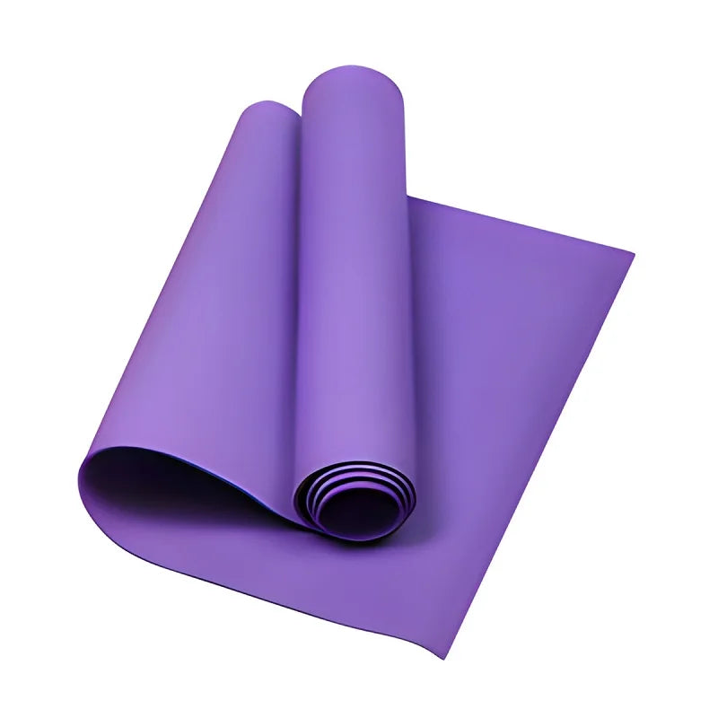 Professional 4MM High-Density Yoga Mat – Anti-Slip Exercise Pad for Pilates & Fitness