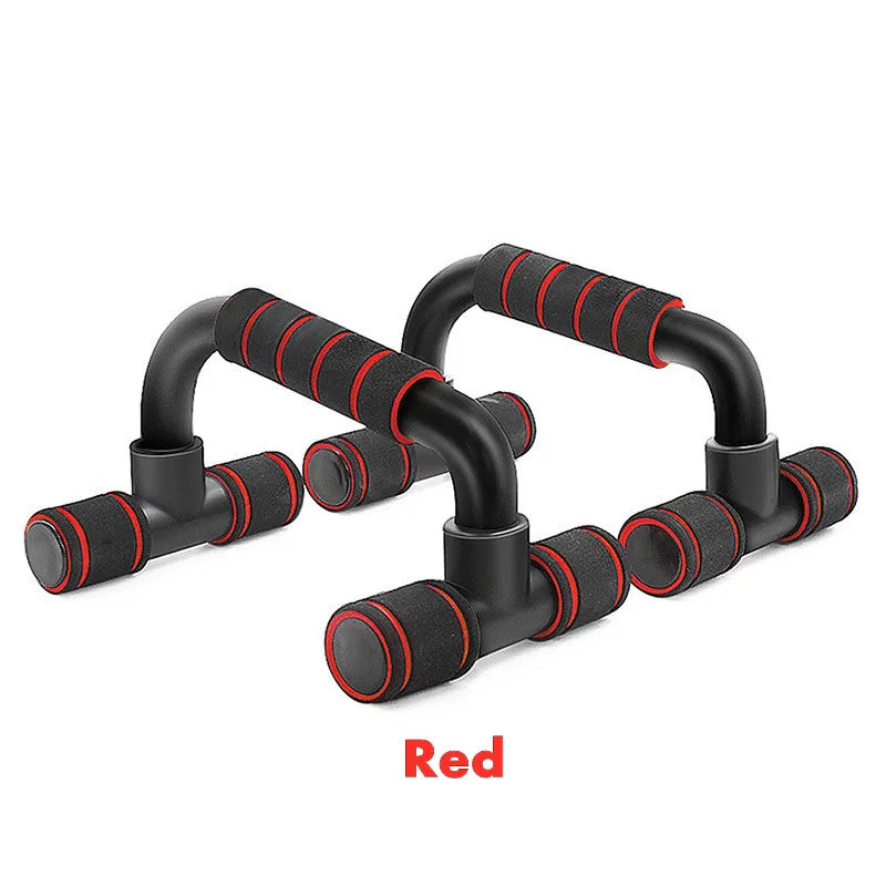 H-Shaped Ergonomic Push-Up Bars – High-Stability ABS Muscle Trainer with Sweat-Wicking Foam Grips for Home Gym, Pectoral, and Triceps Exercise