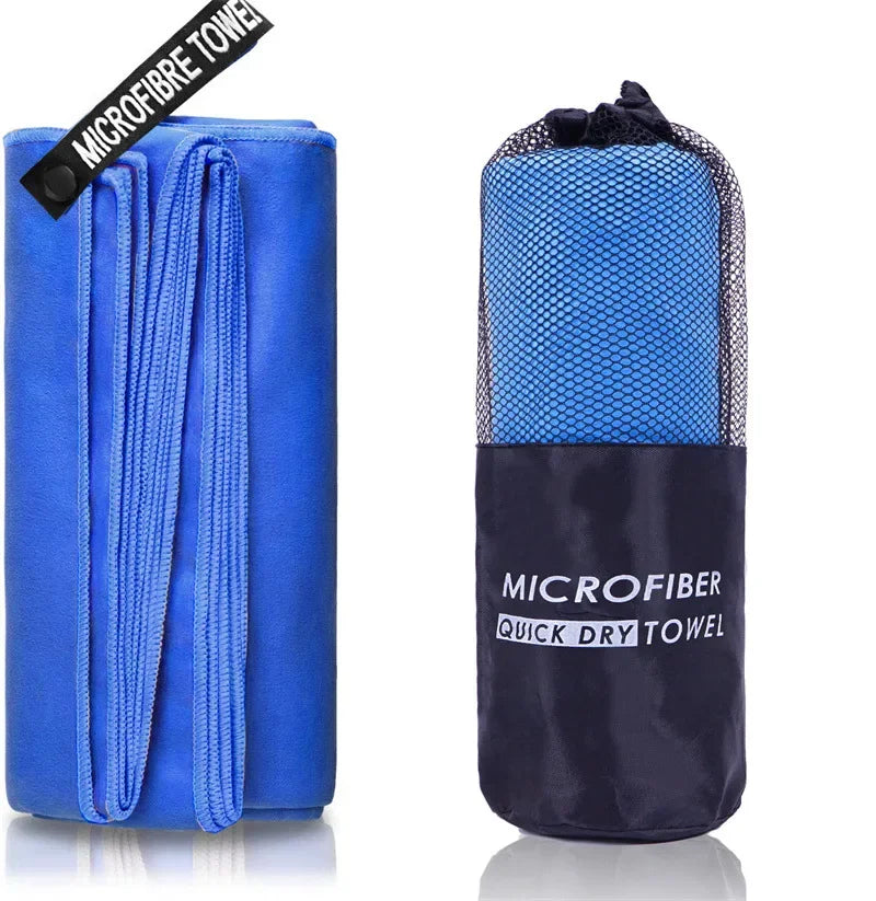 Outdoor Microfiber Quick-Drying Cooling Sports Towel – Super Absorbent Ice Towel for Fitness, Gym, Camping, and Beach (Multiple Sizes)
