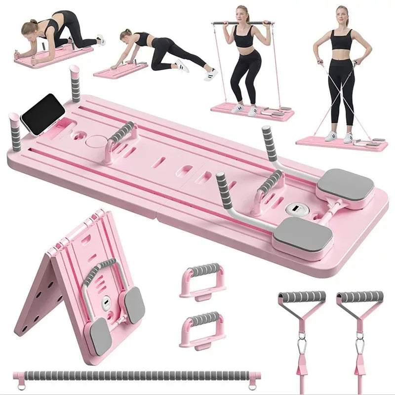 Portable Home Pilates Reformer Board