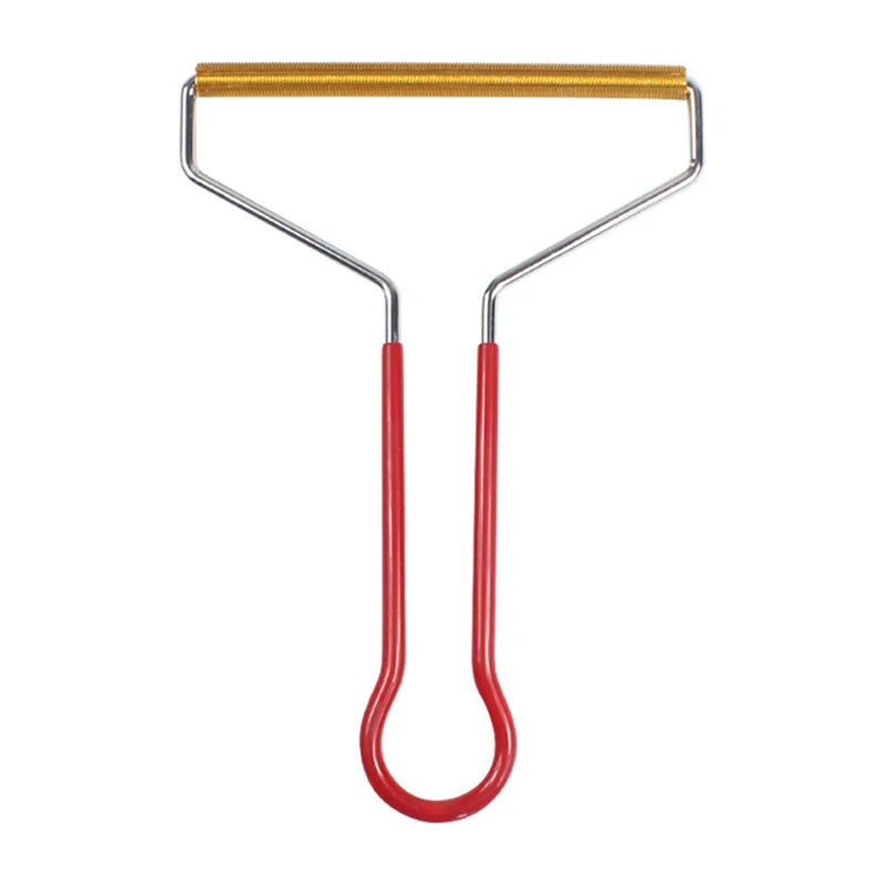 Eco-Pro Manual Fabric Shaver – Copper & Wood Lint Remover for Rugs, Wool Coats, and Upholstery.