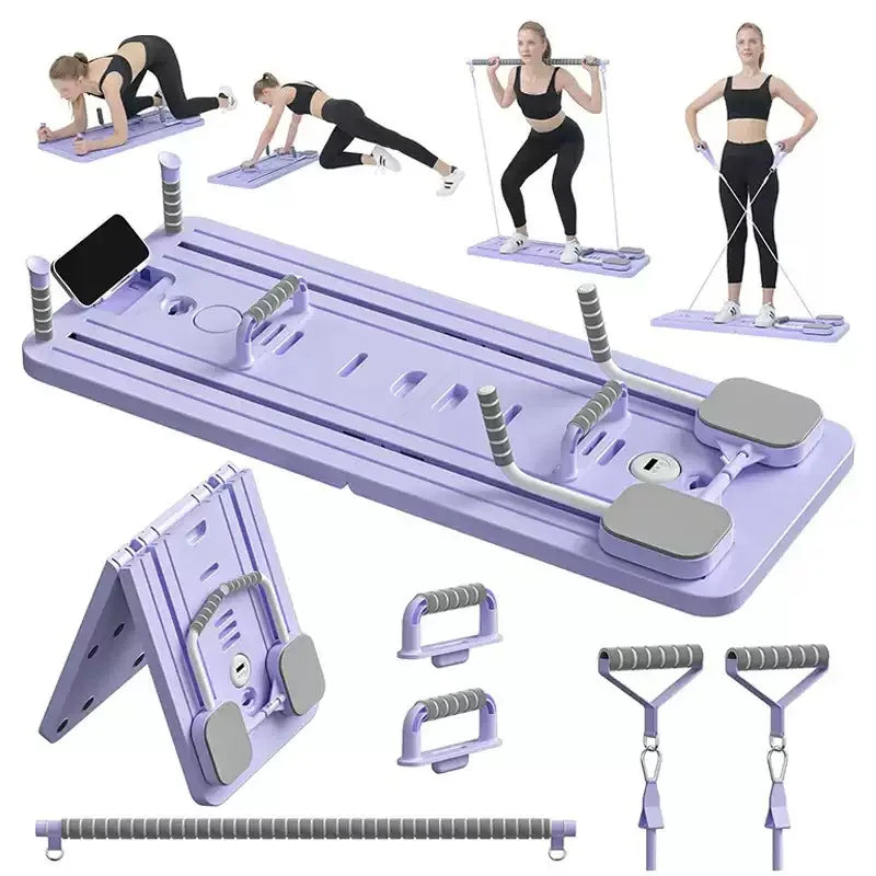 Portable Home Pilates Reformer Board
