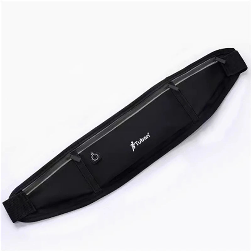 Outdoor Waterproof Invisible Running Waist Bag – Slim Hidden Sports Fanny Pack for Men and Women, Adjustable Gym Belt for Phones and Accessories