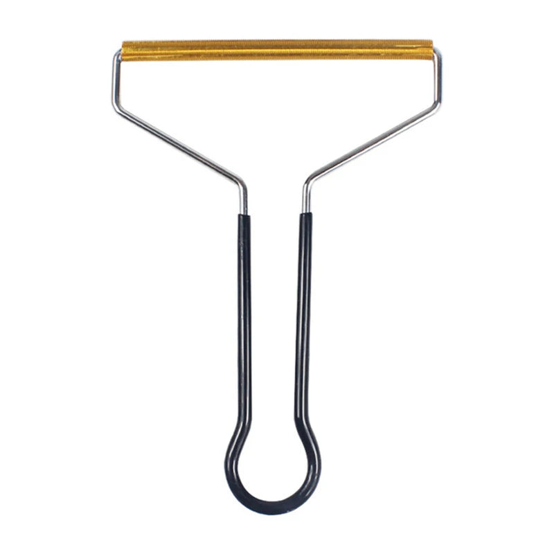 Eco-Pro Manual Fabric Shaver – Copper & Wood Lint Remover for Rugs, Wool Coats, and Upholstery.