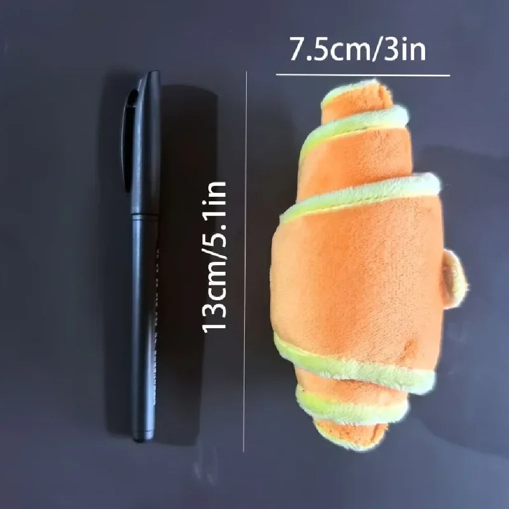 2PC Interactive Dog Sniffing Toys, Hidden Food Puzzle Plush Toys with Vocalizations, Gnawing & Teeth Grinding Pet Supplies