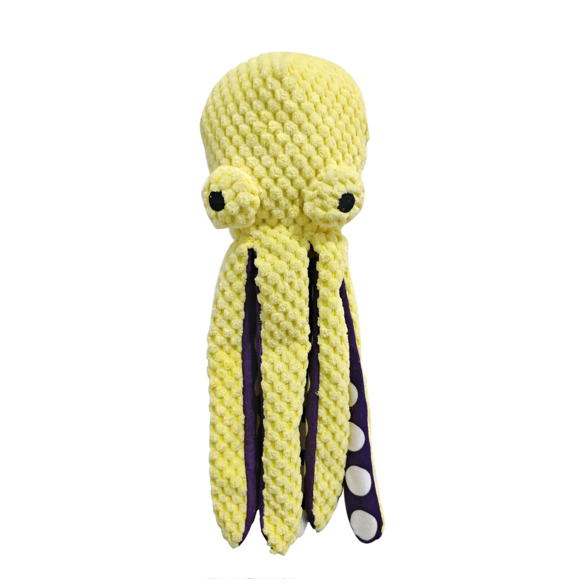 Interactive Squeaky Octopus Plush Dog Toy