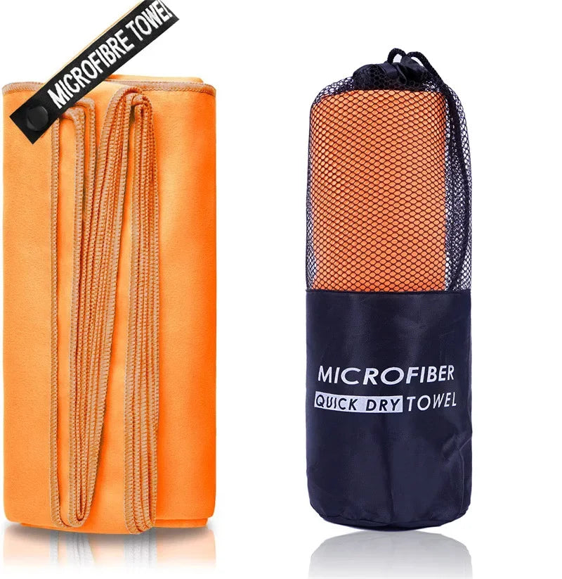 Outdoor Microfiber Quick-Drying Cooling Sports Towel – Super Absorbent Ice Towel for Fitness, Gym, Camping, and Beach (Multiple Sizes)