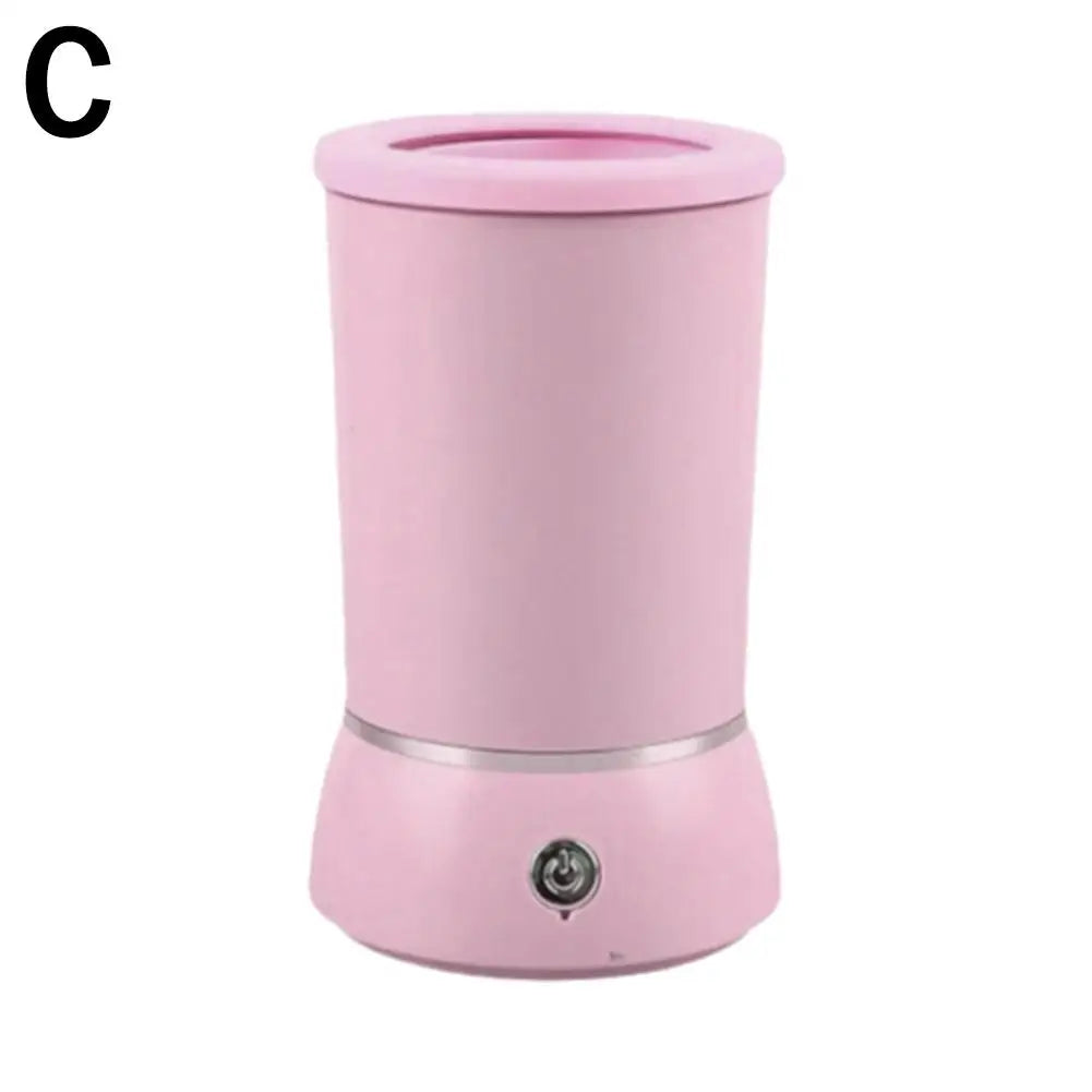 Portable Electric Automatic Pet Paw Cleaner & Massager – USB Rechargeable 360° Silicone Brush Cup for Small to Medium Dogs and Cats