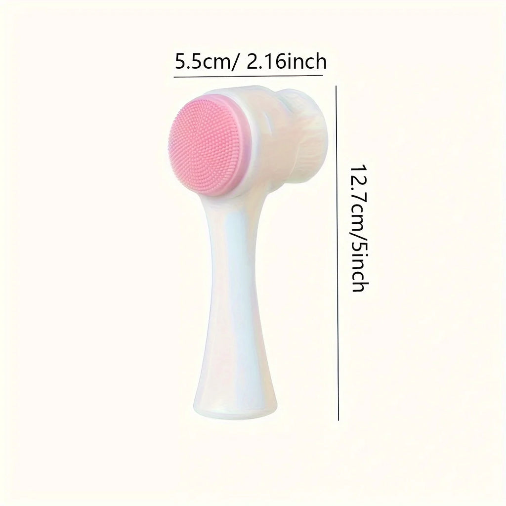 Dual-Sided Pet Grooming Tool – Therapeutic Massage & Claw Cleaning Brush