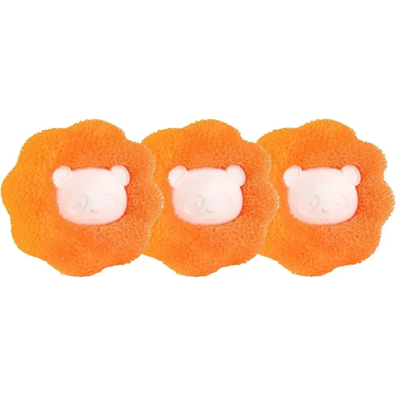 Reusable Laundry Balls Pet Hair and Lint Remover Filter (3-10 Piece Pack) for Washing Machine & Dryer