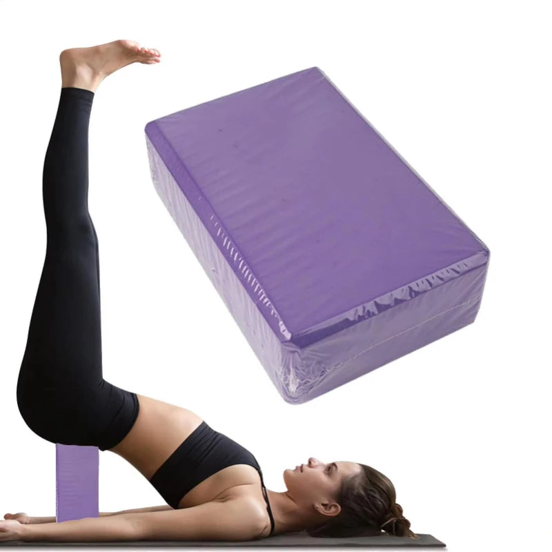Yoga Block for Yoga, Stretching & Fitness Support