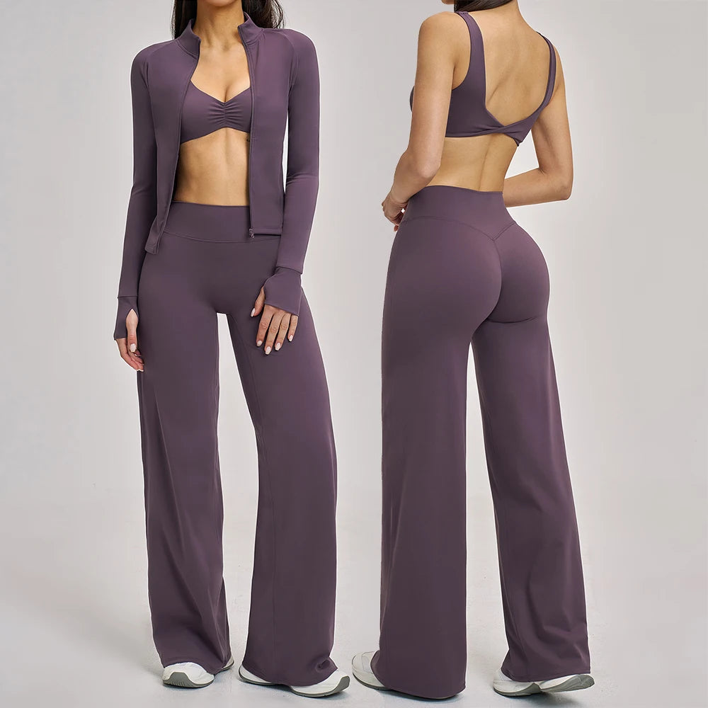 Women's Yoga Multi-Piece Seamless Fitness Set