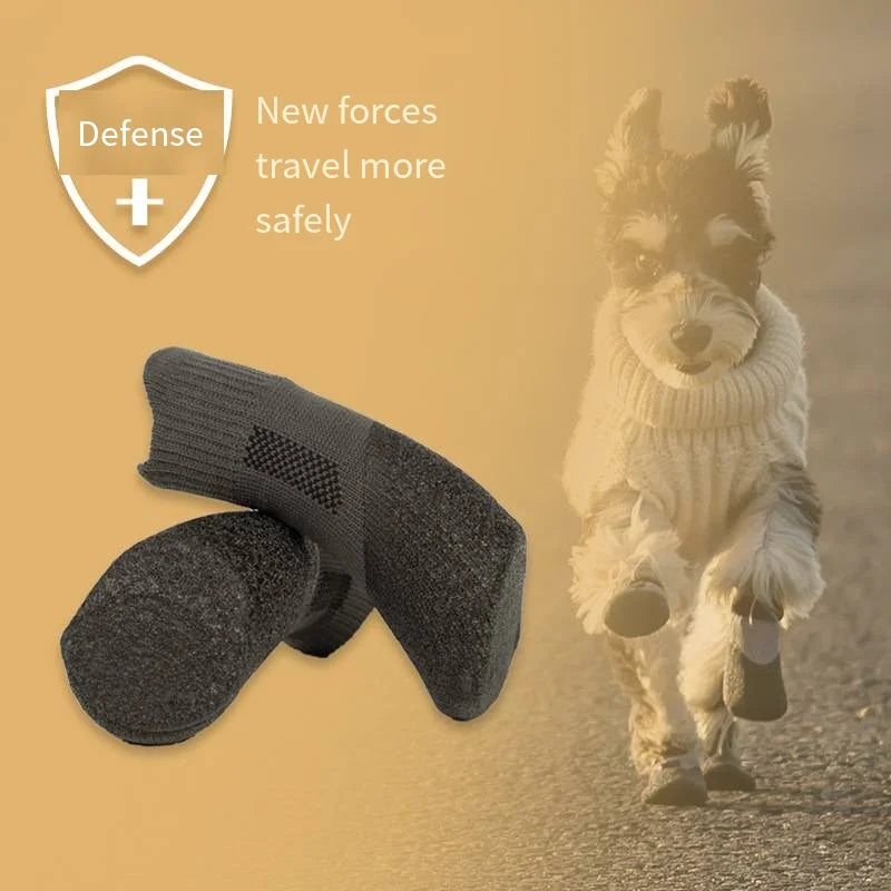 Pet Supplies, Dog Shoes, Dog Paw Protection, Antifreeze Snow Boots, Winter Dog Shoes, Teddy Golden Hair, Labrador Border Collie
