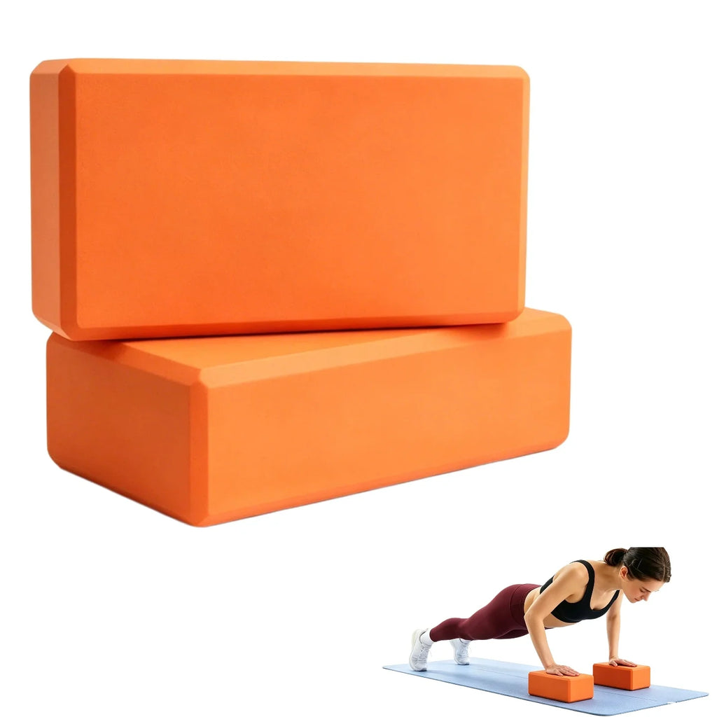 Yoga Block for Yoga, Stretching & Fitness Support