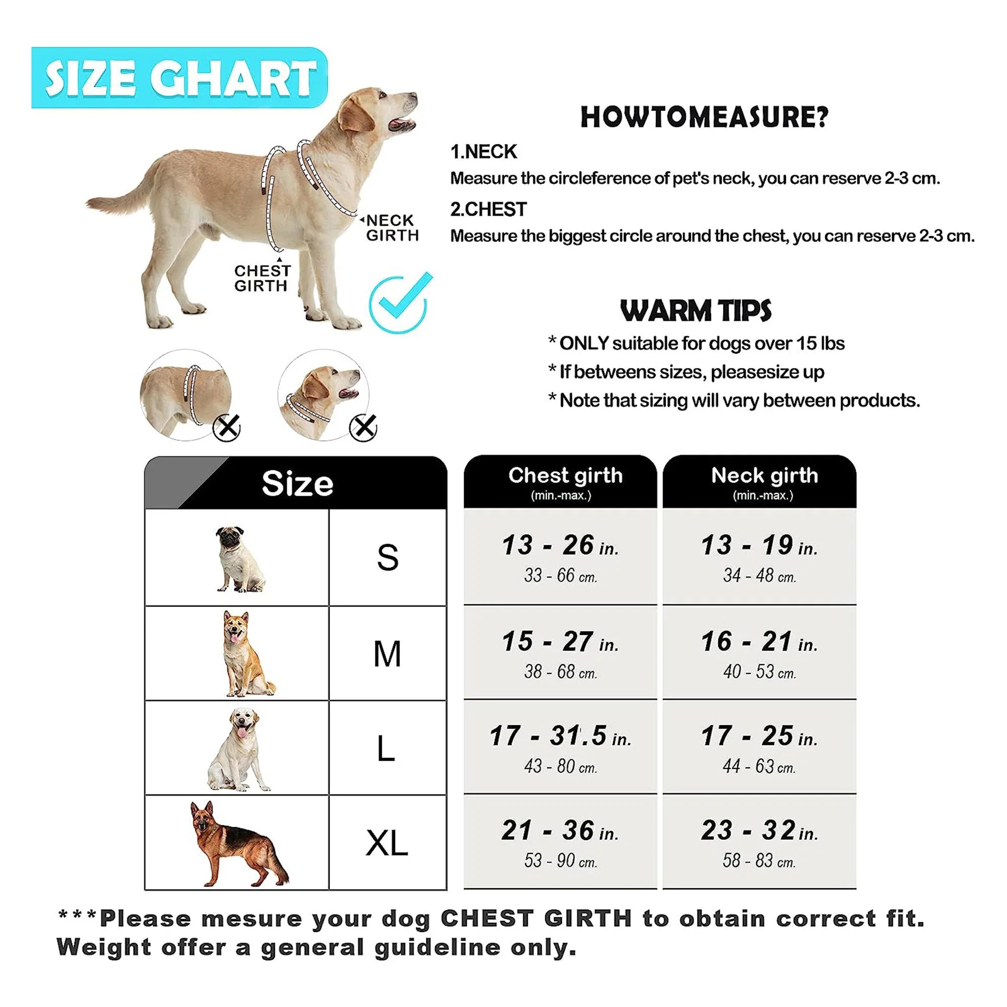 No Pull Dog Harness, Adjustable Soft Padded Pet Vest with Easy Control Handle for Training and Daily Walks