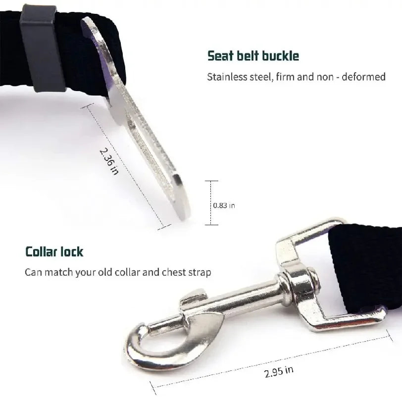 Nylon Dog Car Seat Belt