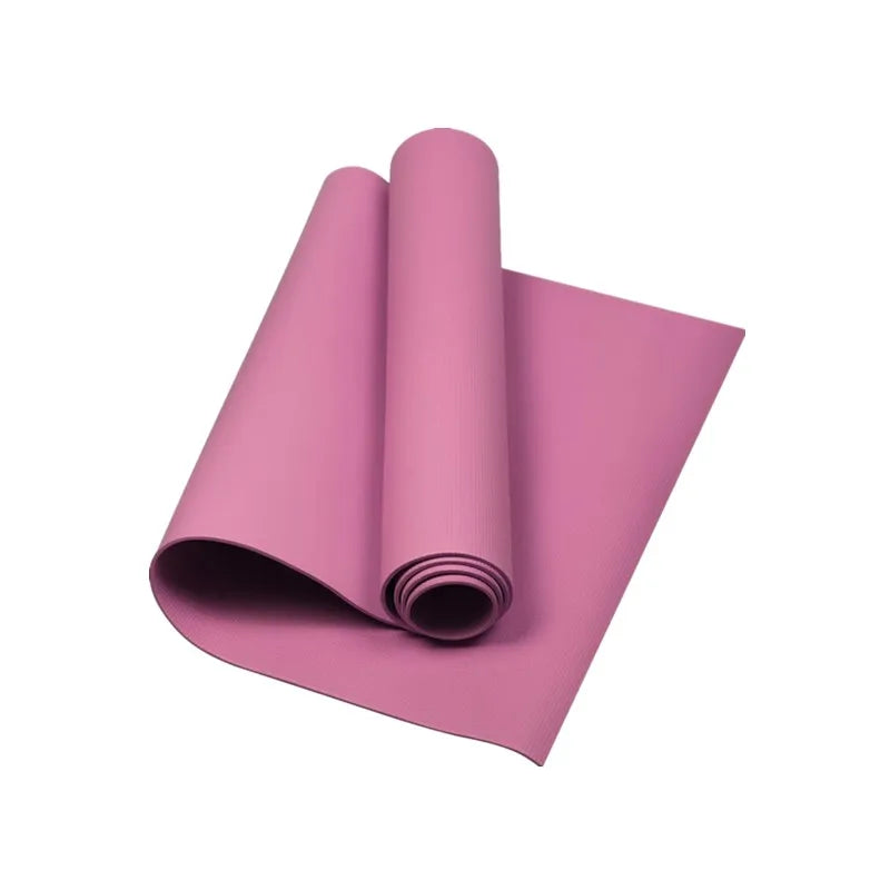 Professional 4MM High-Density Yoga Mat – Anti-Slip Exercise Pad for Pilates & Fitness