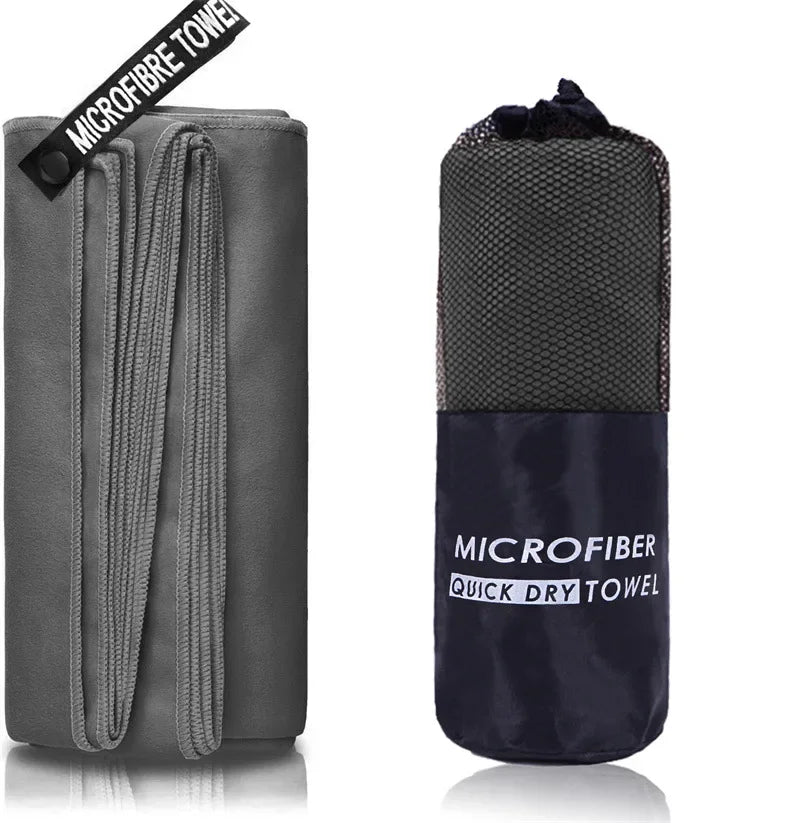 Outdoor Microfiber Quick-Drying Cooling Sports Towel – Super Absorbent Ice Towel for Fitness, Gym, Camping, and Beach (Multiple Sizes)