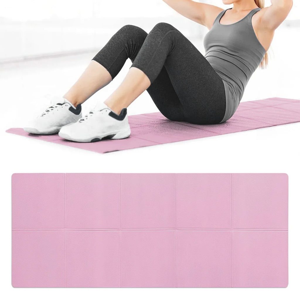 Professional 4MM High-Density Yoga Mat – Anti-Slip Exercise Pad for Pilates & Fitness