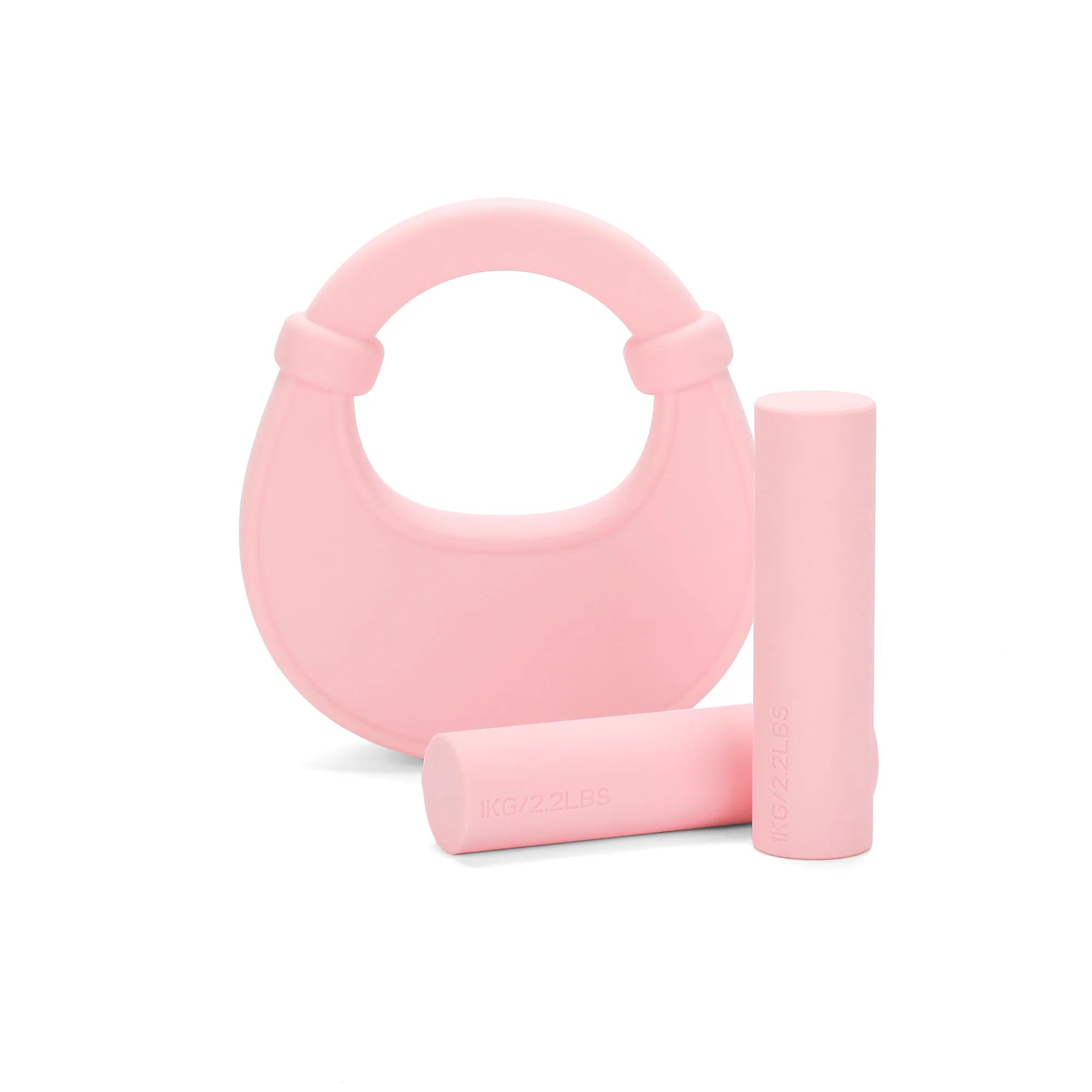 Patent Design Silicone-Coated Cast Iron Kettlebell | 10lb, 15lb, 20lb Strength Training Weights for Women.